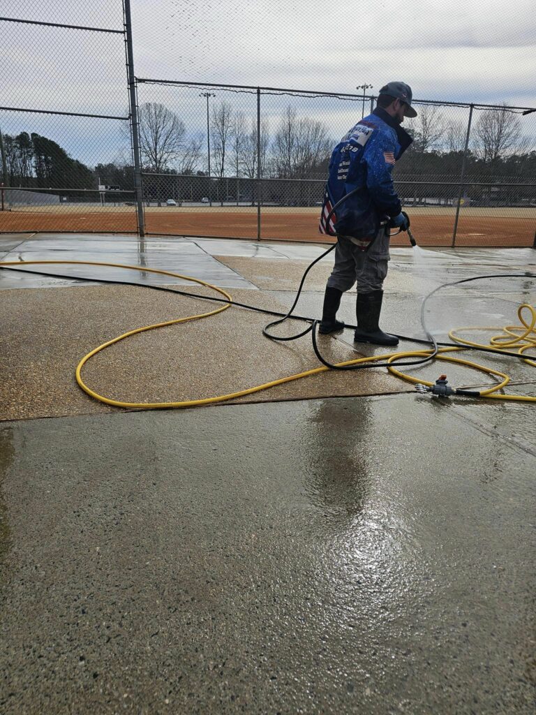 Pressure Washing Services in Canton, GA: Pressure Washing Concrete
