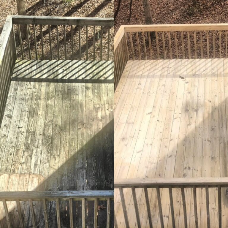 Deck Cleaning for mildew and mold in Ball Ground, georgia